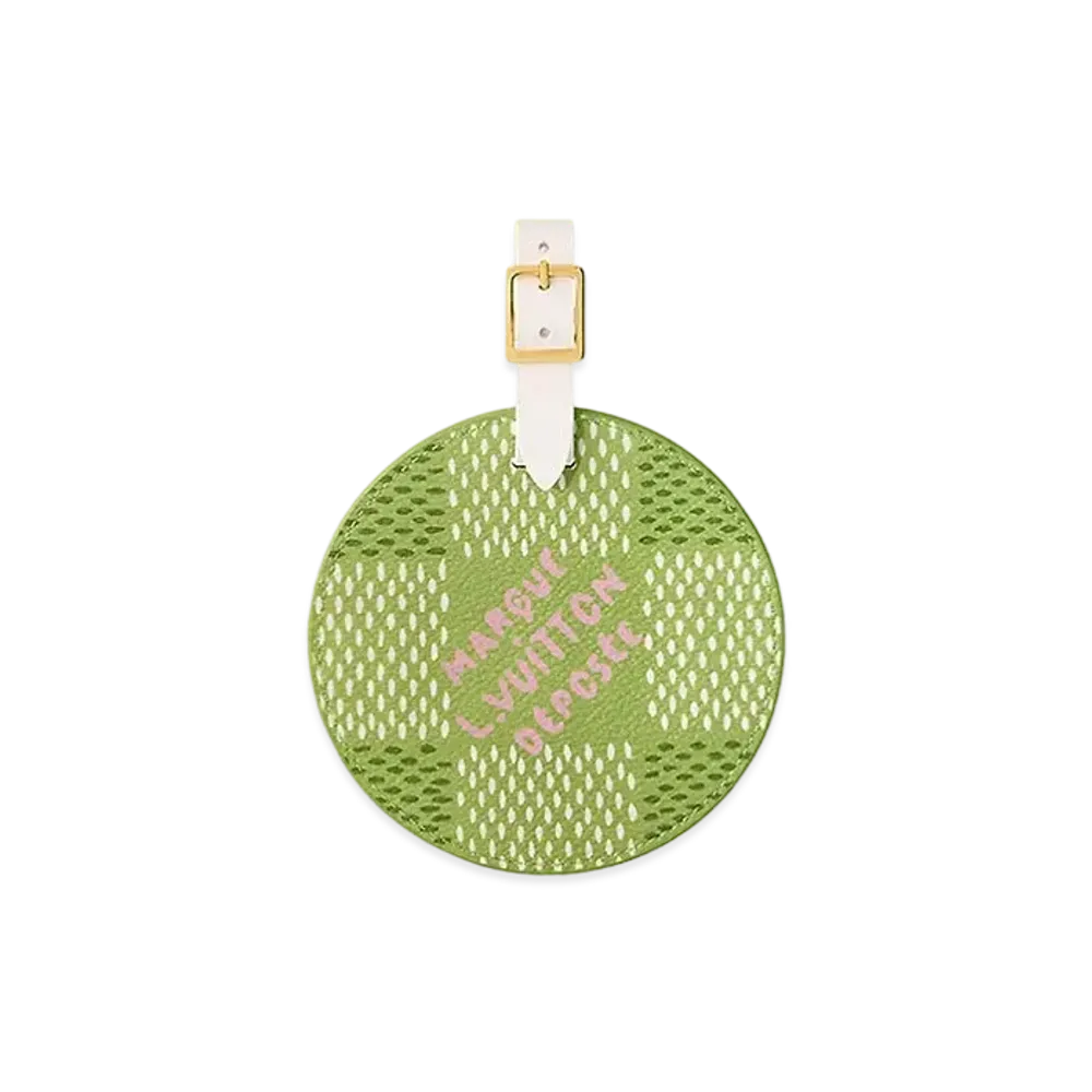 Tyler, The Creator x Louis Vuitton Bag Tag With Tees "Vert"