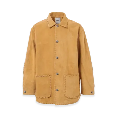 BOWWOW Woven Suede Coverall "Camel"