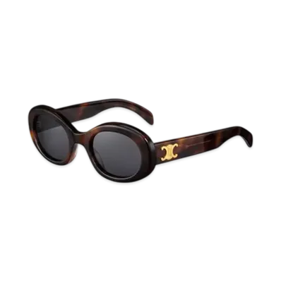 CELINE Triomphe 01 Sunglasses in Acetate "Blonde Havana"