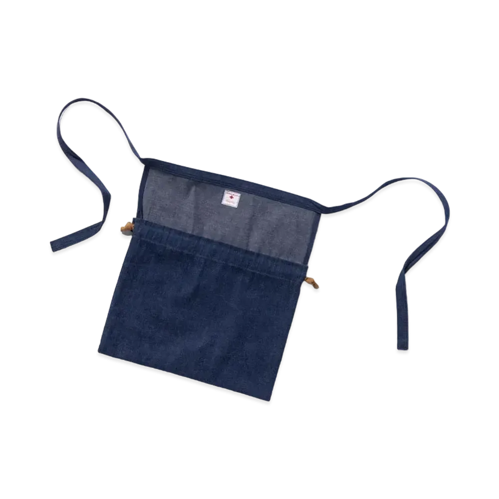 THE REAL McCOY'S Denim Apron Bag "Indigo"