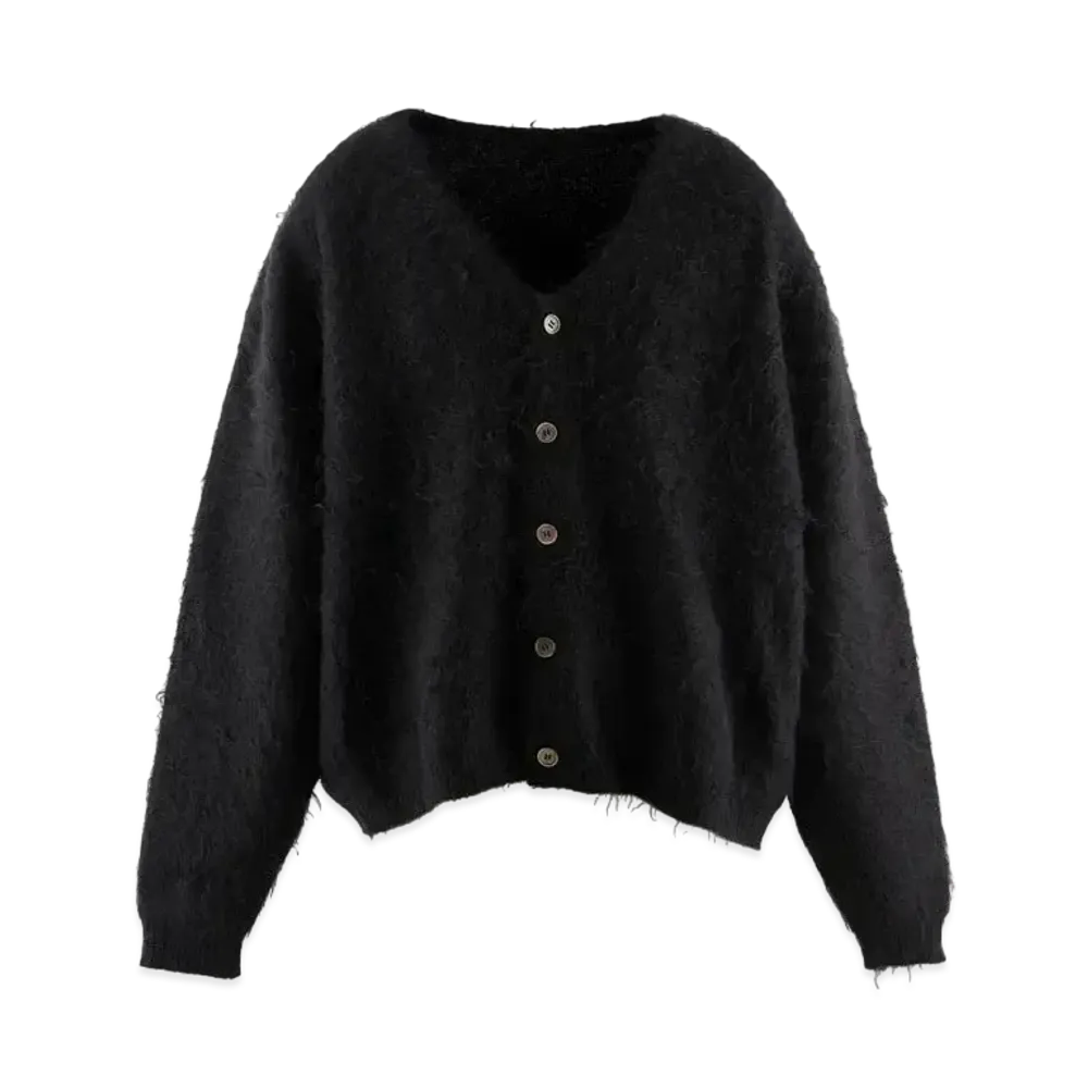 SAINT Mxxxxxx Cardigan Mohair "Black"