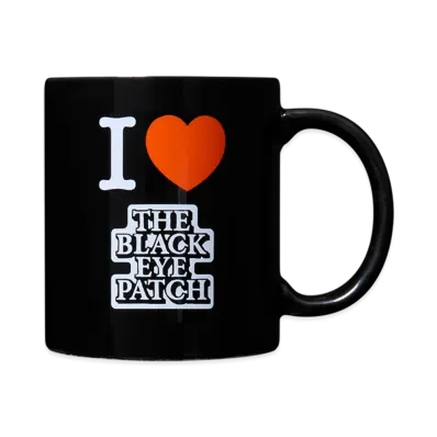 BlackEyePatch I Love BEP Mug "Black"