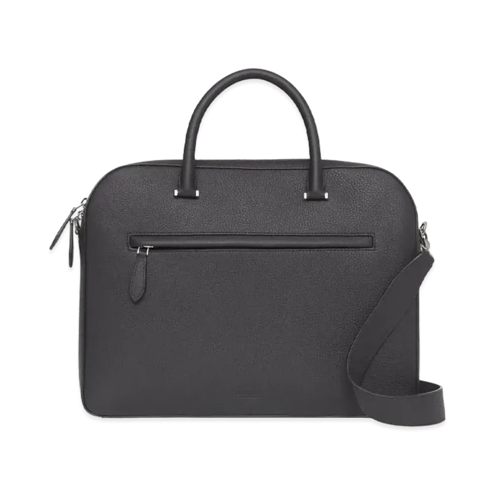 Burberry Leather Olympia Briefcase "Black"