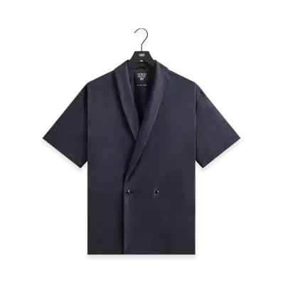 Kith x Giorgio Armani Short Sleeve Thompson Crossover Shirt "Nocturnal"