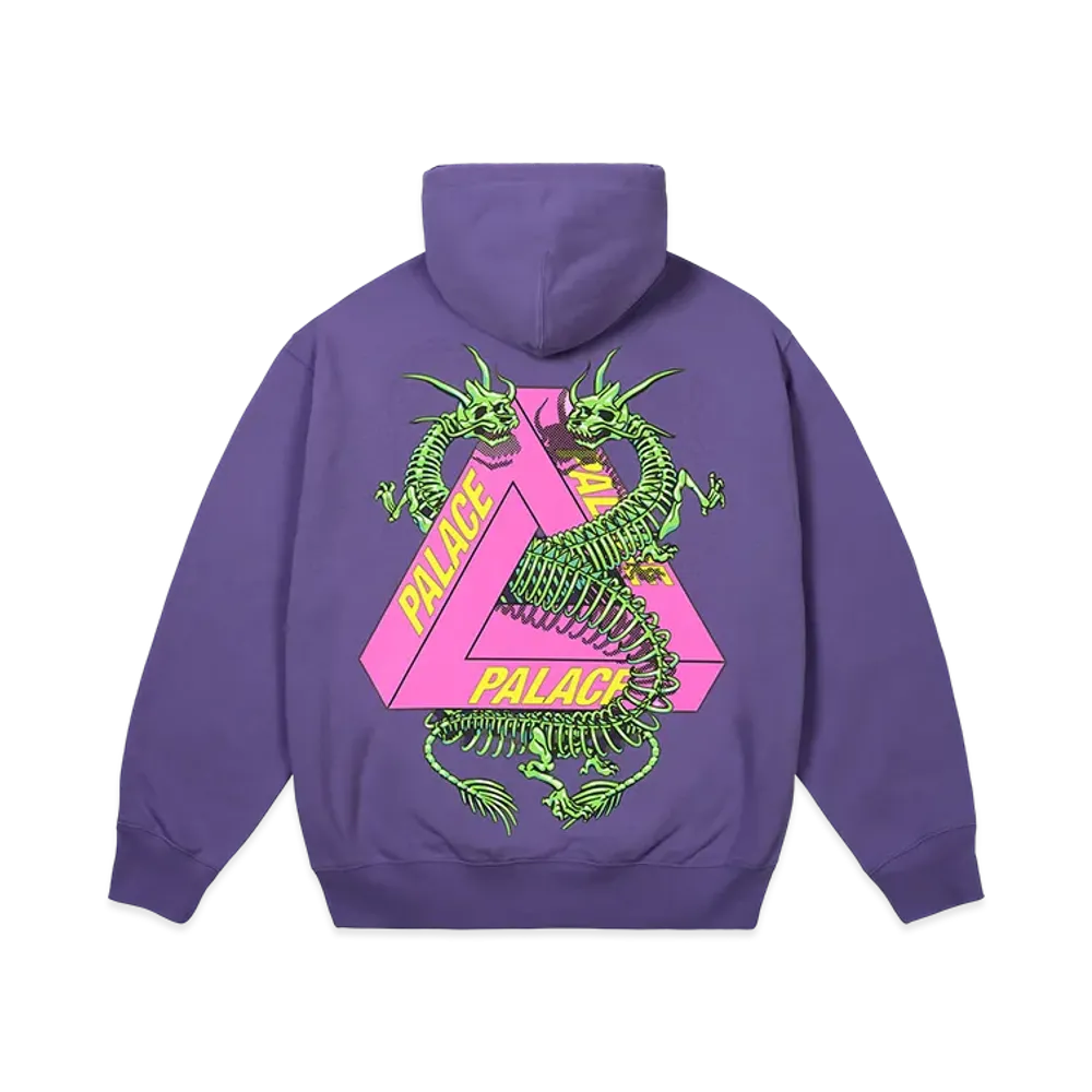 Palace Dragon Bones Tri Hood "Purple"