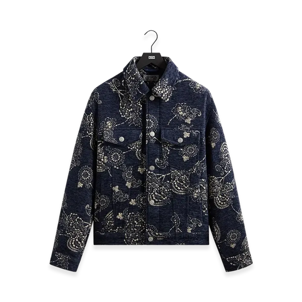 Kith Puffed Jase Tapestry Jacket "Nocturnal"