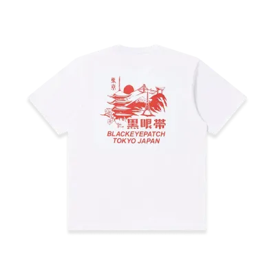 BlackEyePatch Kamon Tokyo Souvenir Tee "White"