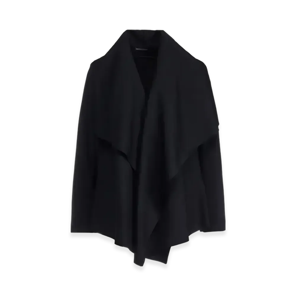 Yohji Yamamoto Wool Gabardine Jkt "Black"