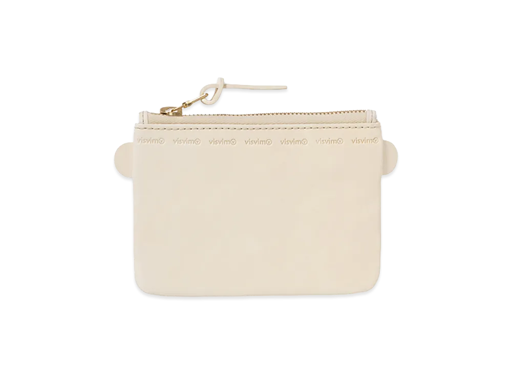 visvim Leather Essentials Case "Ivory"