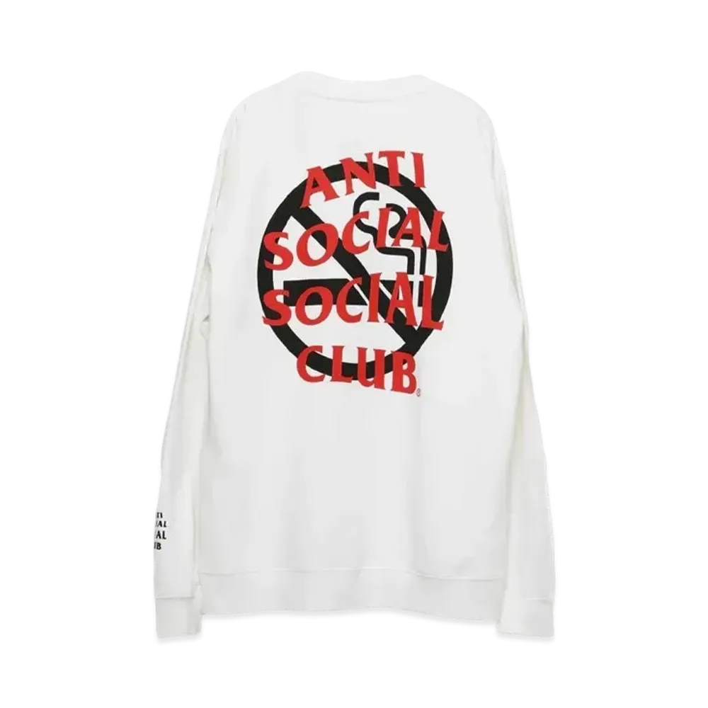 ANTI SOCIAL SOCIAL CLUB x FR2 Crewneck "White" (SS20)