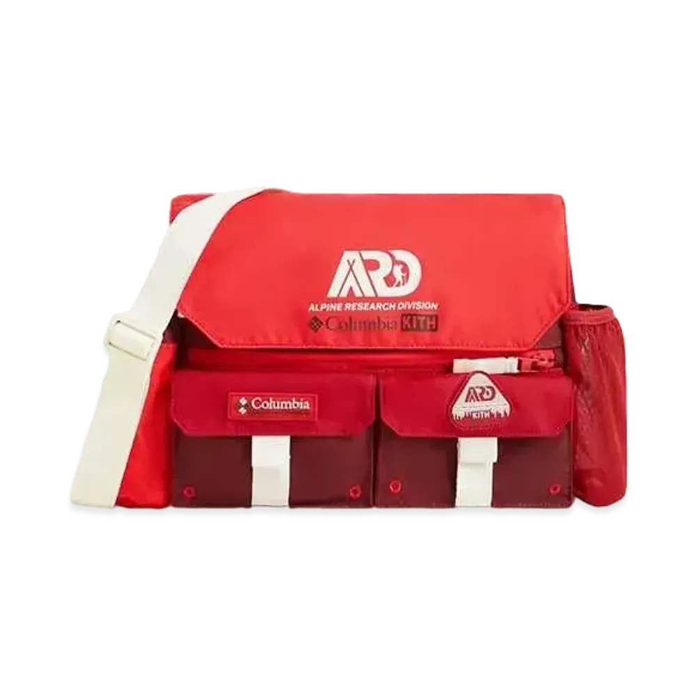 Kith x Columbia Crossbody "Bright Red"