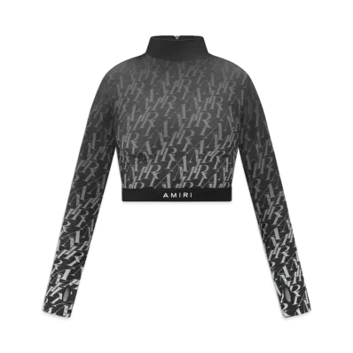 AMIRI Burnout L/S Top "Black"