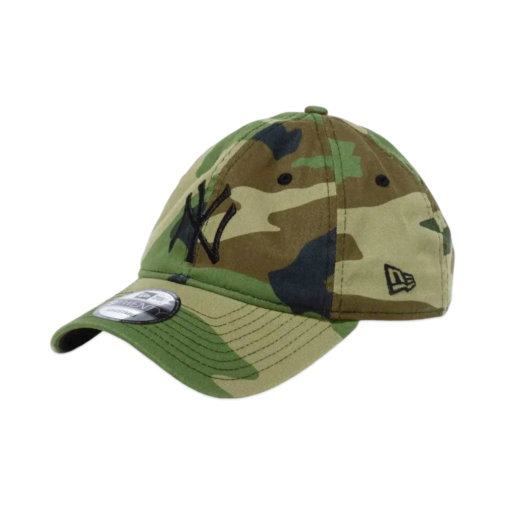 NEW ERA 9Twenty Washed Cotton New York Yankees "Woodland Camo"