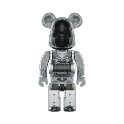 Bearbrick Audio 400% Portable Bluetooth(R) Speaker Clear
