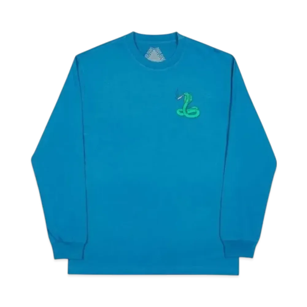 PALACE Bunning Snake Longsleeve "Blue"