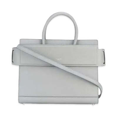 GIVENCHY Horizon Leather 2Way Bag "Gray"