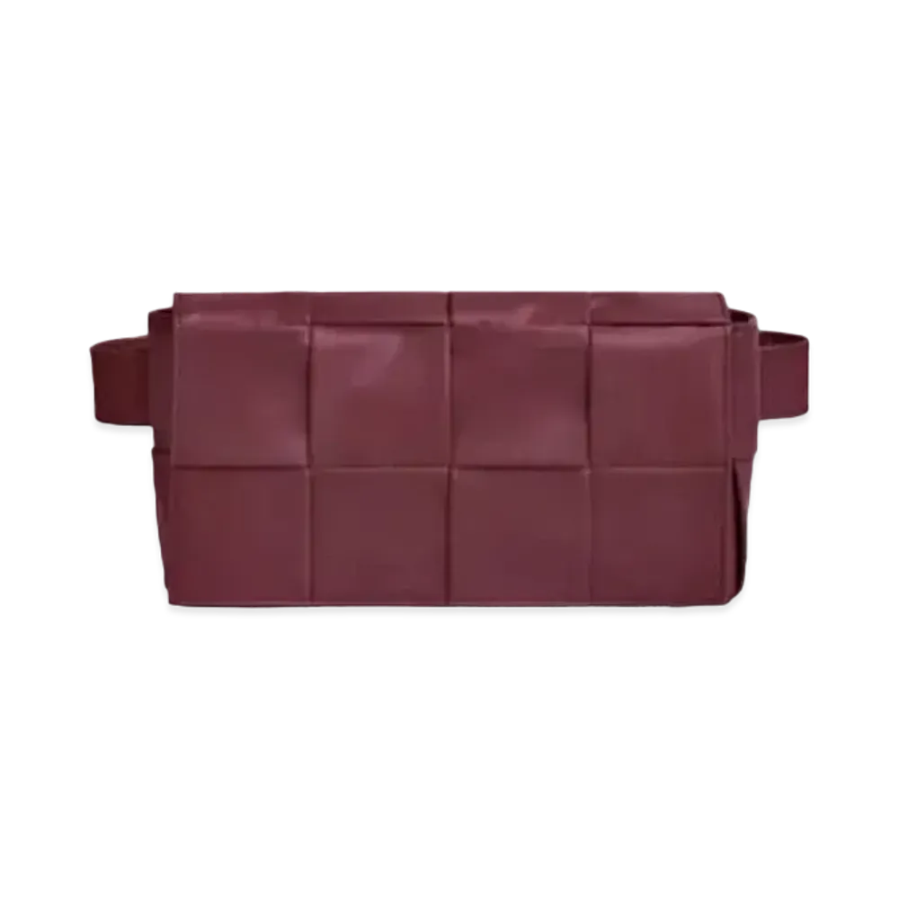Bottega Veneta Cassette Belt Bag "Bordeaux"