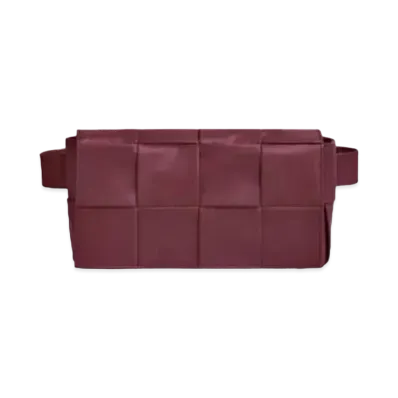 Bottega Veneta Cassette Belt Bag "Bordeaux"
