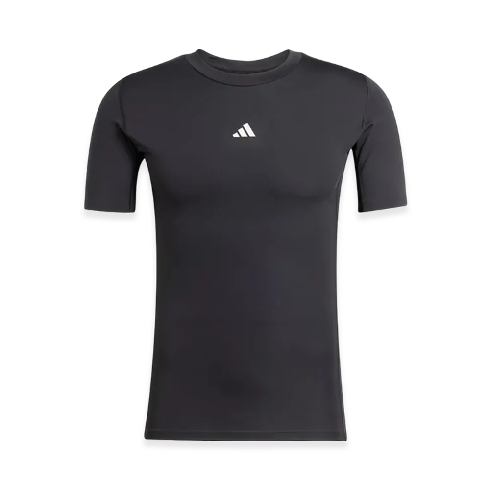 adidas Techfit Short-Sleeve T-Shirt "Black"
