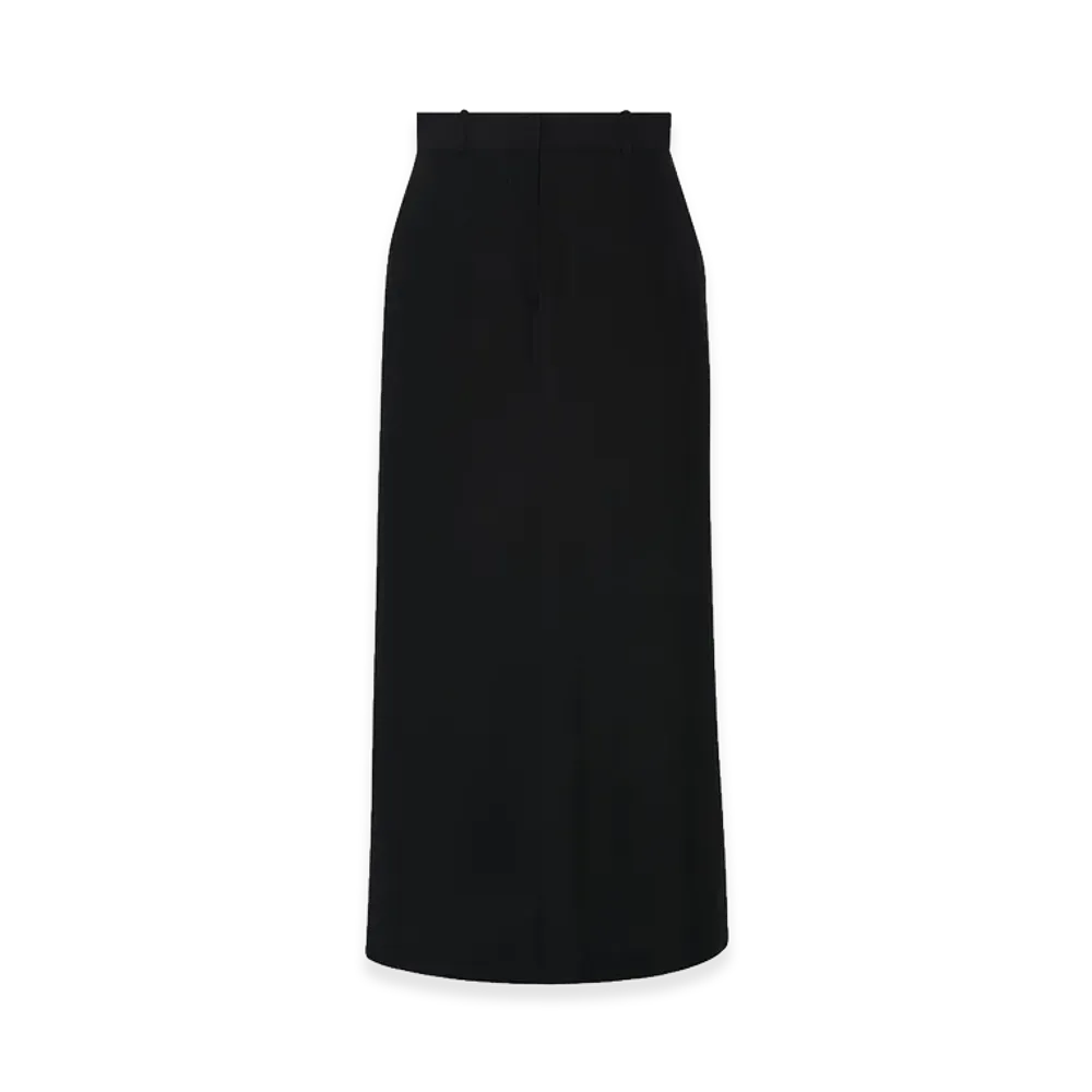 The Row Women's Seraphyne Virgin Wool Skirt "Black"