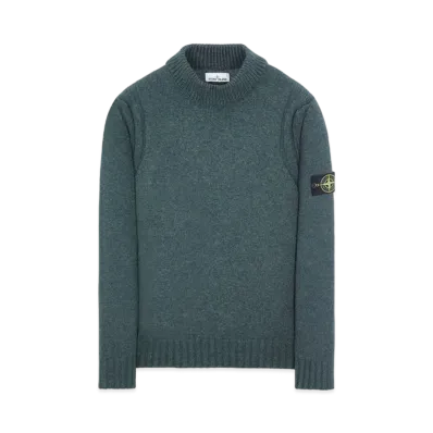 Stone Island 557B2 WOOL-SILK "Sage Green"