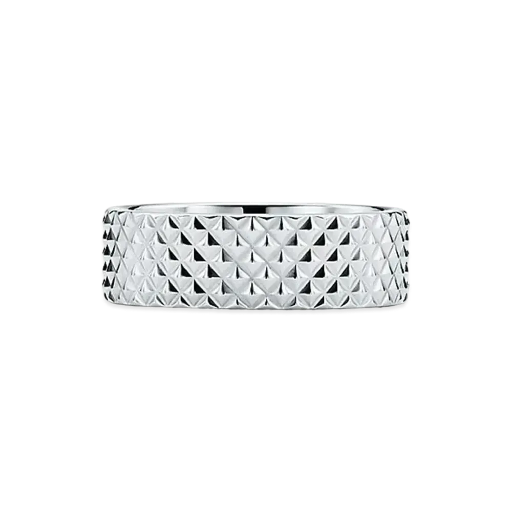 Tiffany & Co. Diamond Point Wide Ring