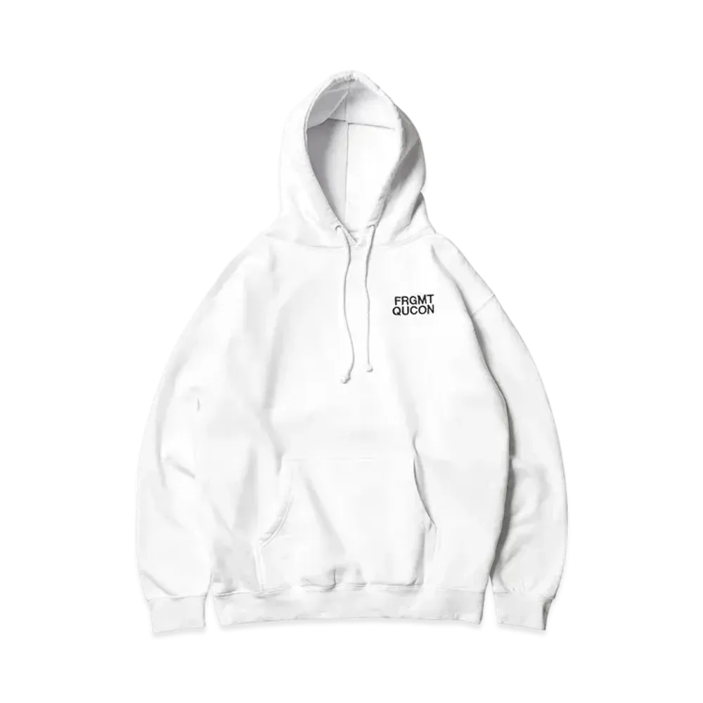 FRAGMENT x Qucon HOODIE "White"