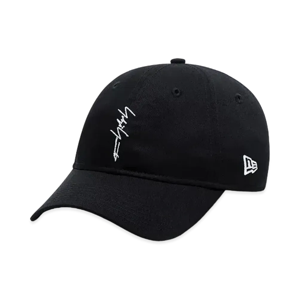 Yohji Yamamoto Pour Homme NEW ERA VERTICAL LOGO 9THIRTY "Black"