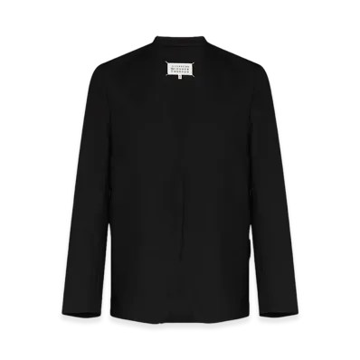Maison Margiela Collarless Blazer "Black"