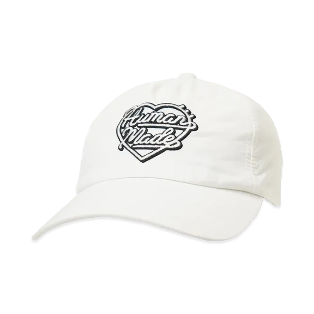 HUMAN MADE 5Panel Nylon Cap "White"