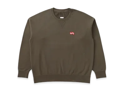 visvim Jumbo SB Sweat L/S DMGD "Charcoal"
