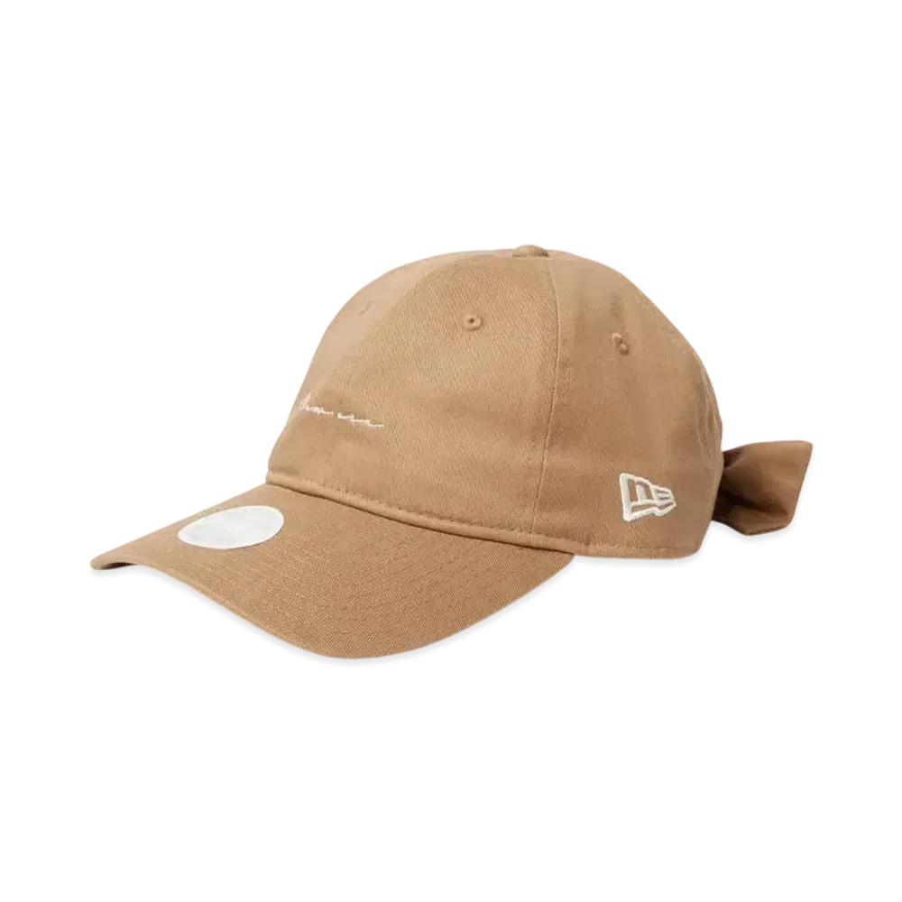 NEW ERA Golf Women's 9Twenty Long Visor Ribbon "Khaki"