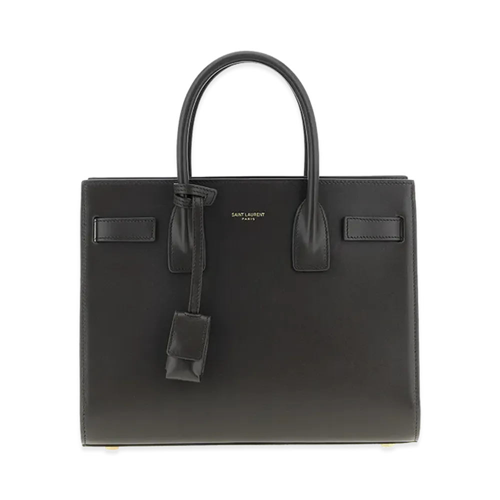 Saint Laurent Women's Sac De Jour Baby Handbag "Gray"