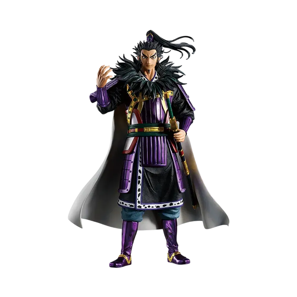 BANDAI "Ichiban Kuji" -Spring and Autumn Warring States War Kingdom The Animation Next Generation of Heroes- A Prize Kanki MASTERLISE