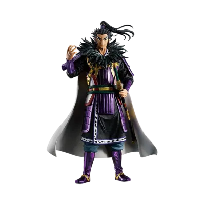 BANDAI "Ichiban Kuji" -Spring and Autumn Warring States War Kingdom The Animation Next Generation of Heroes- A Prize Kanki MASTERLISE