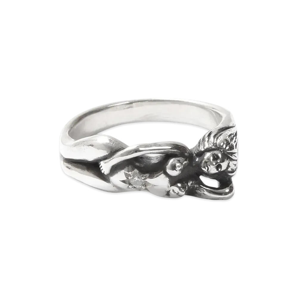 WACKO MARIA Nude Ring "Diamond"