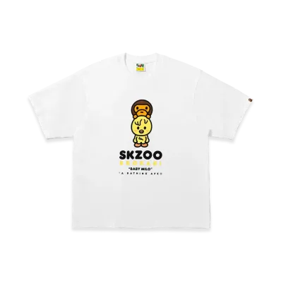 A BATHING APE x Stray Kids Baby Milo Tee Felix "White"