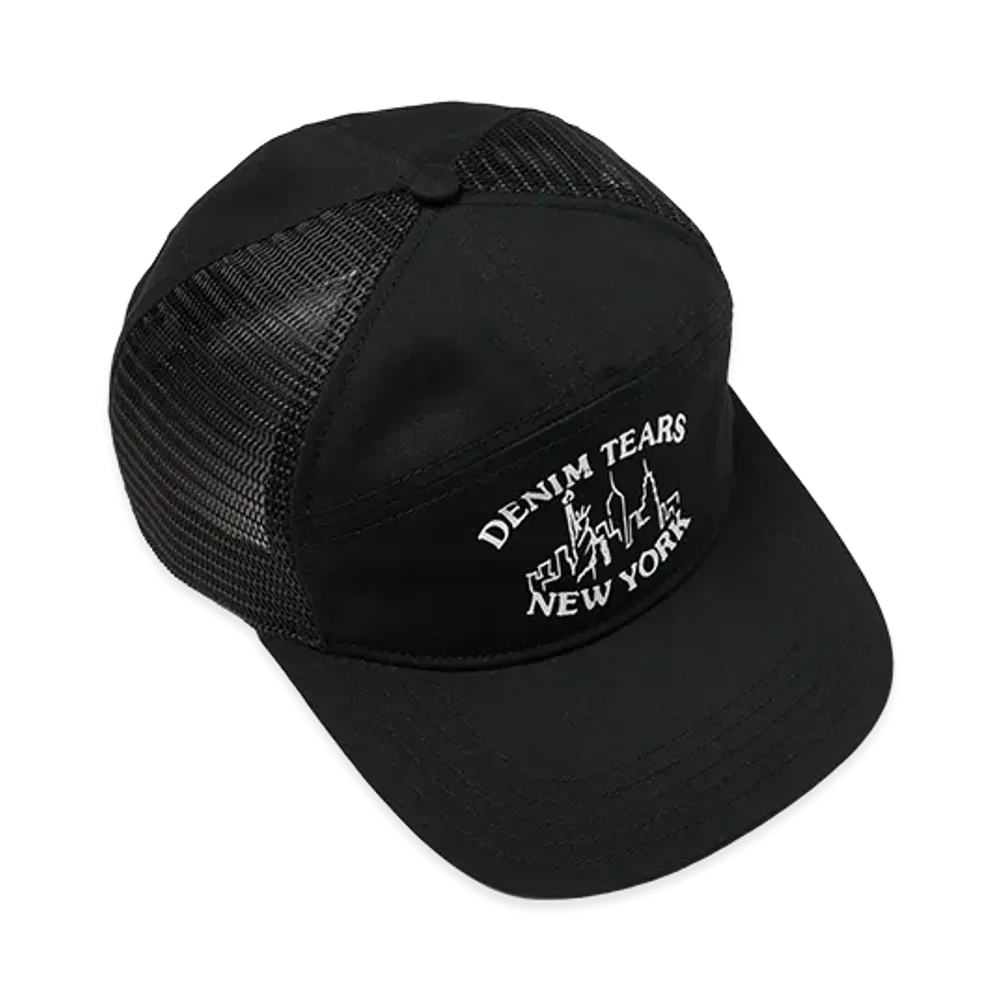 DENIM TEARS DT Skyline Cap "Black"