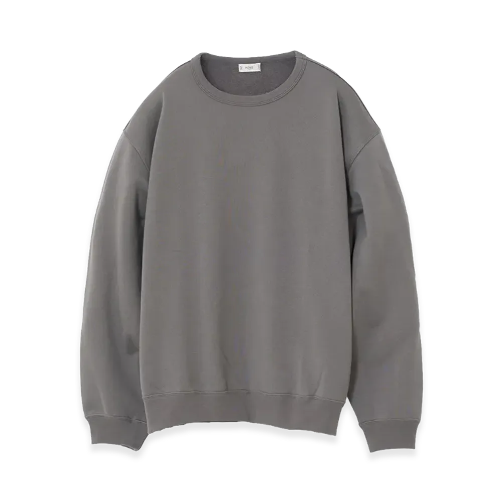 YOKE Suvin Cotton Sweat Shirt "Gray"