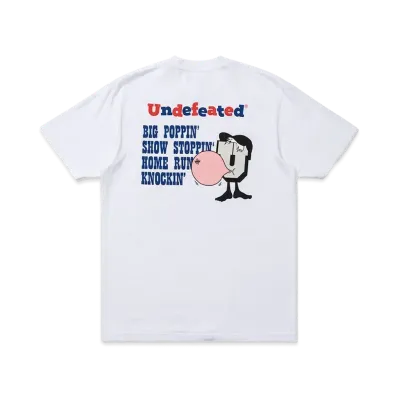UNDEFEATED BIG POPPIN S/S TEE - 80261 "White"