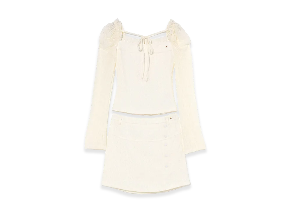 ANDMARY Women's Ruru Fleur Set Up "Ivory"