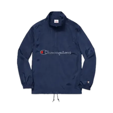 Supreme x Champion Half Zip Pullover "Navy"