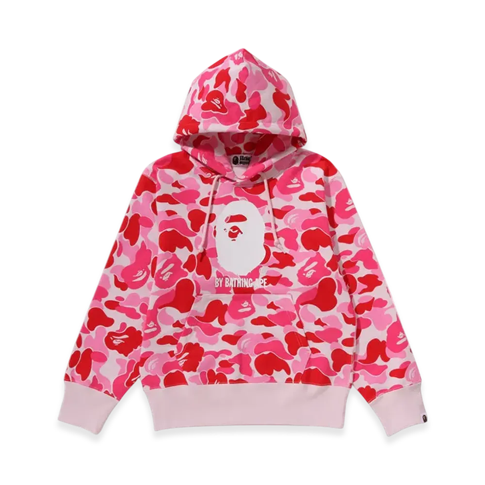 A BATHING APE ABC Camo By Bathing Ape Pullover Hoodie "Pink"