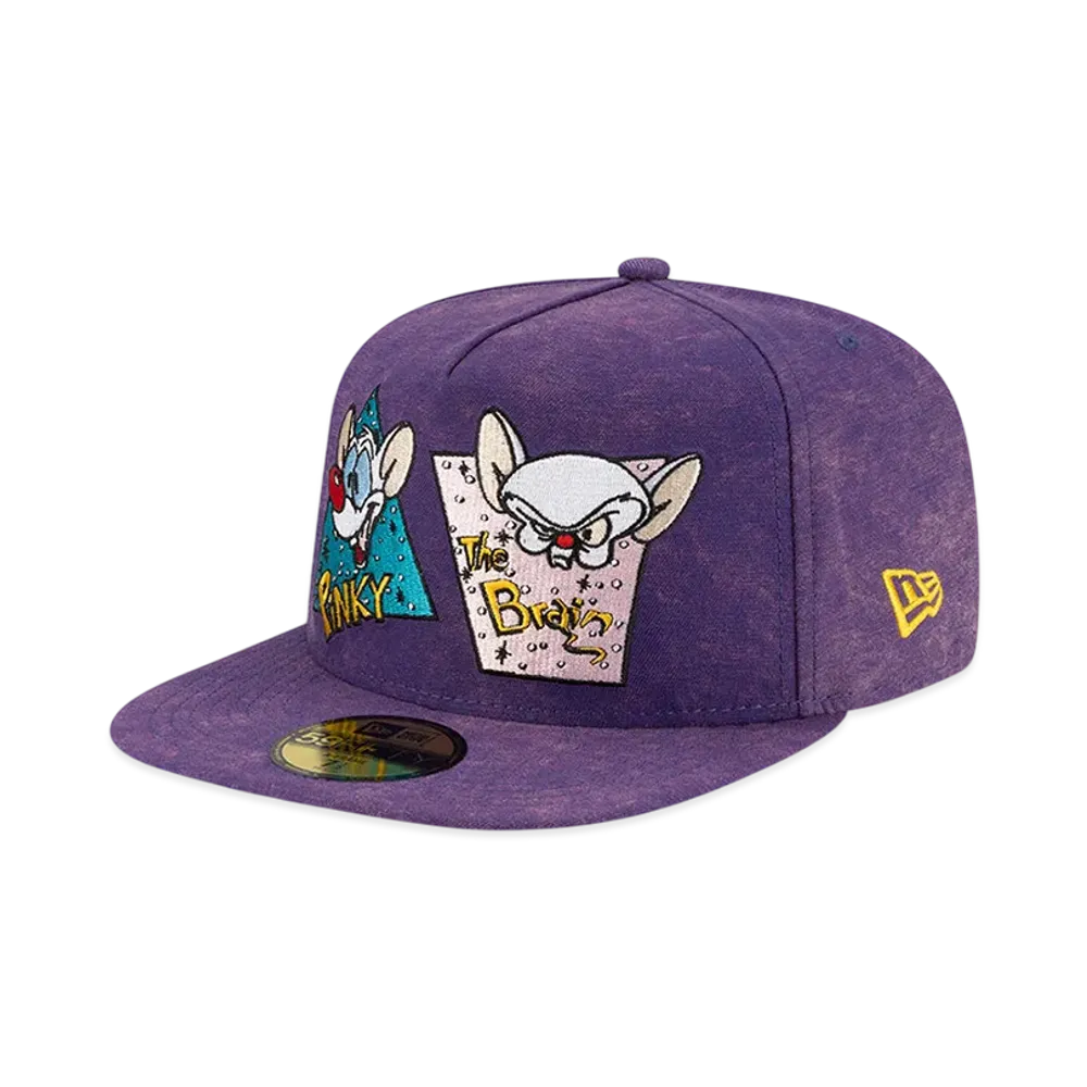 NEW ERA x Pinky and the Brain 59FIFTY A-Frame Character "Purple"