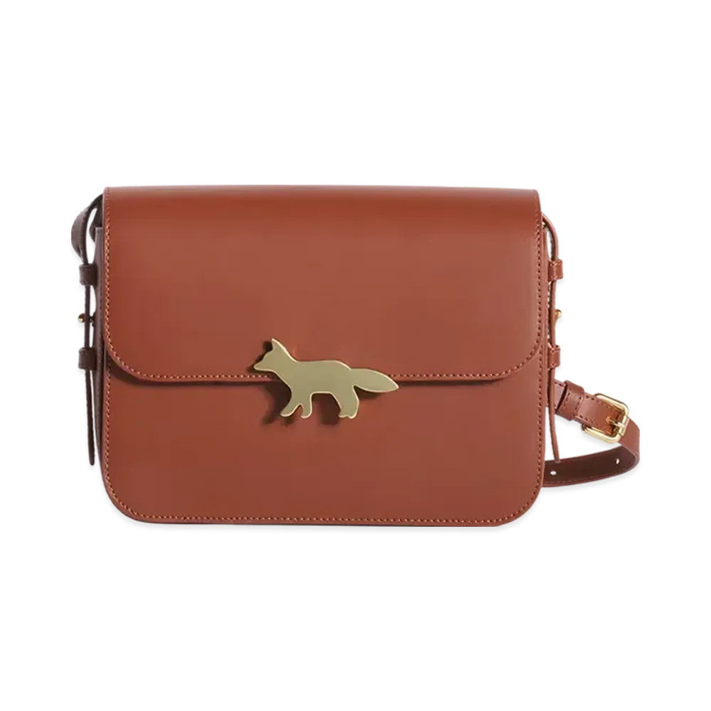 Maison Kitsune Edie Large Bag "Brown"