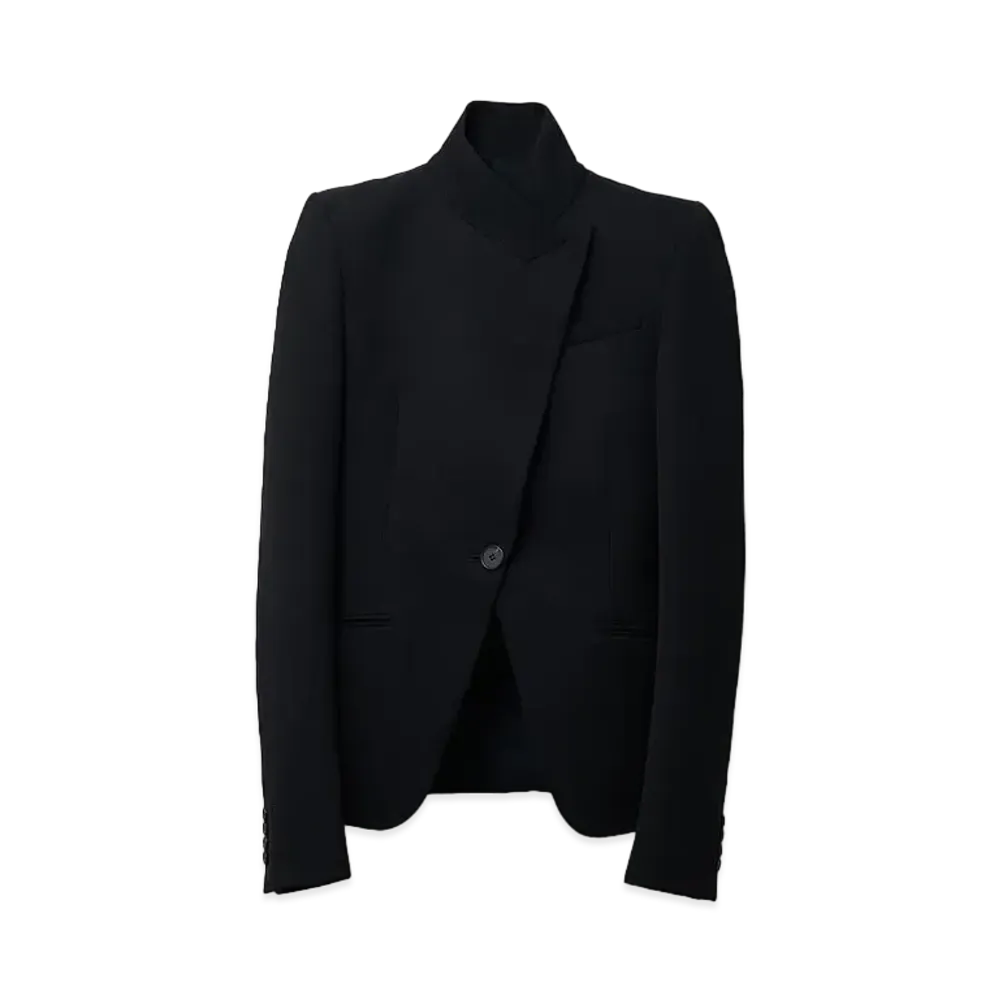 Alexander McQUEEN Twisted Splice Jacket "Black"