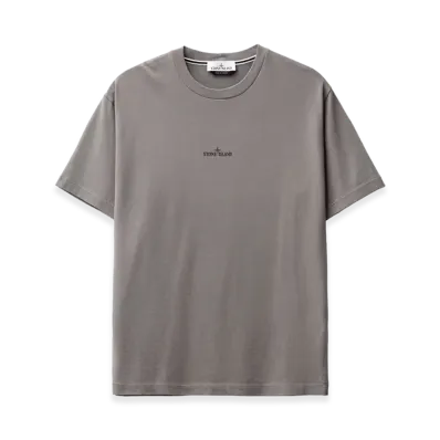 Stone Island 'Camo One' Print Short-Sleeve T-Shirt "Dove Grey"