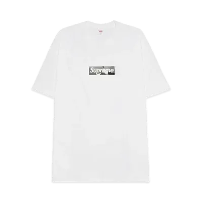 Supreme x Emilio Pucci Box Logo Tee "White/Black"