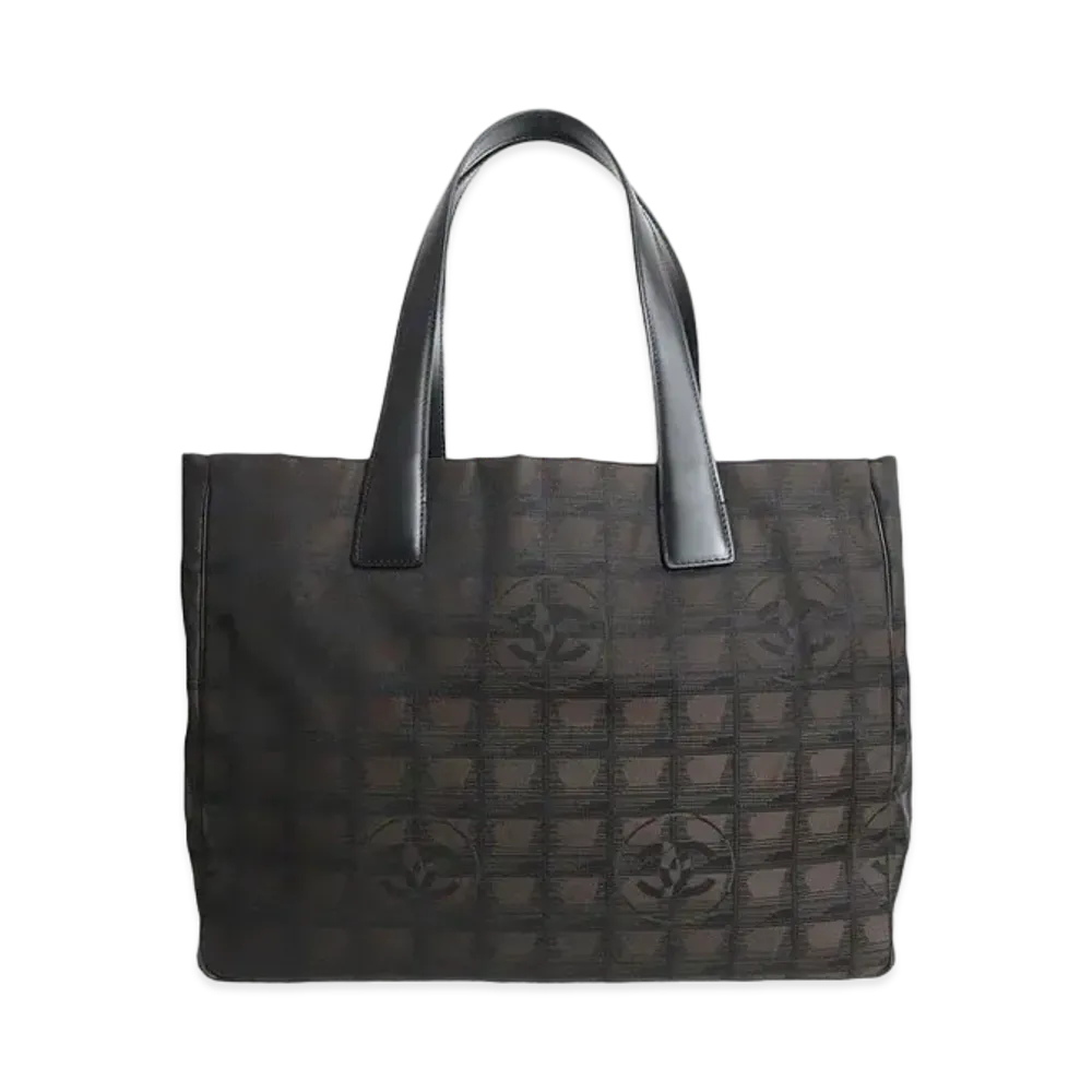 CHANEL New Travel Line Tote MM "Marron"