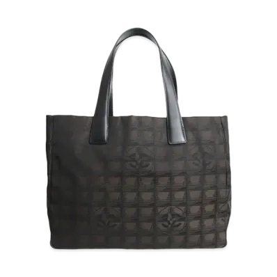 CHANEL New Travel Line Tote MM "Marron"